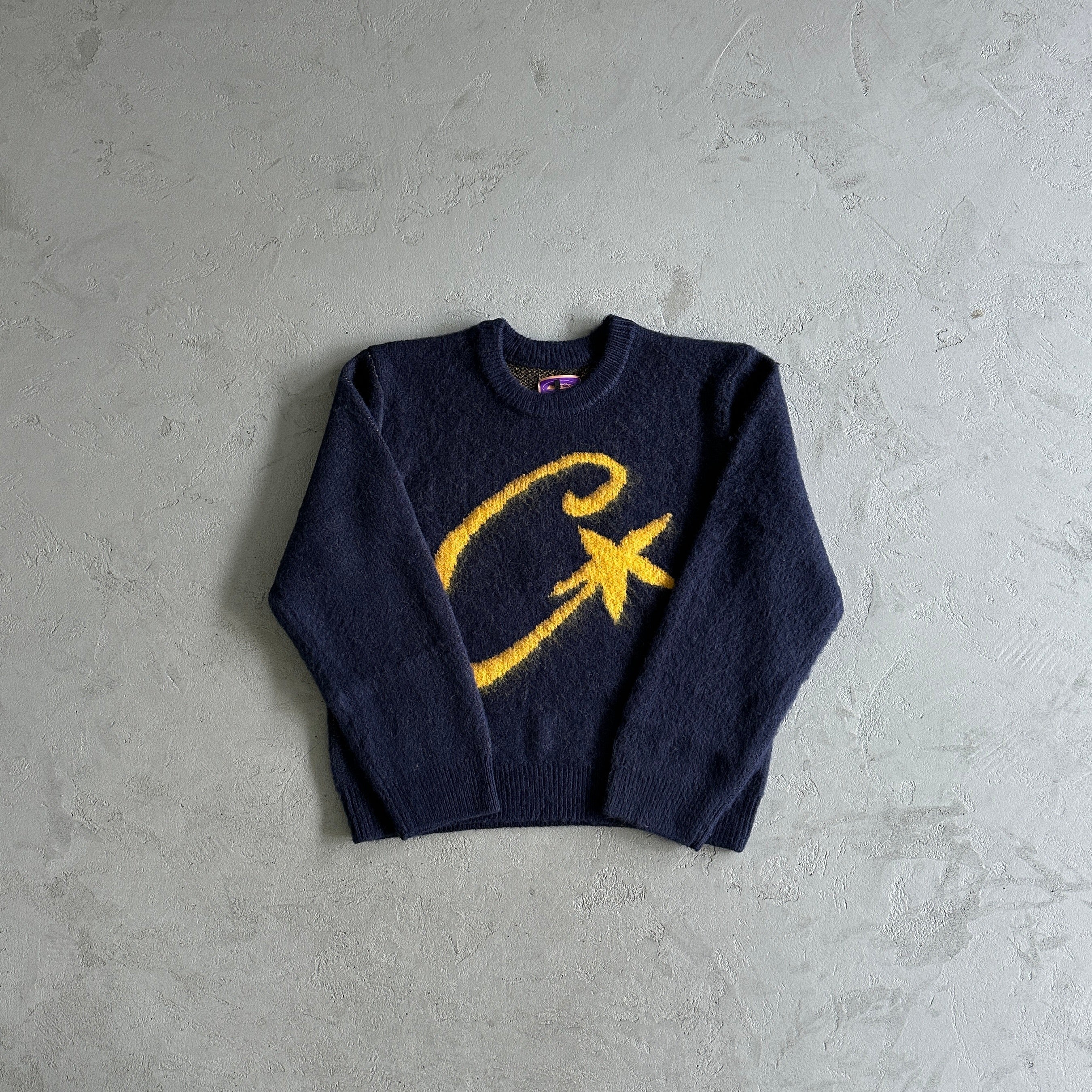 "CRTZ" Mohair Darkblue