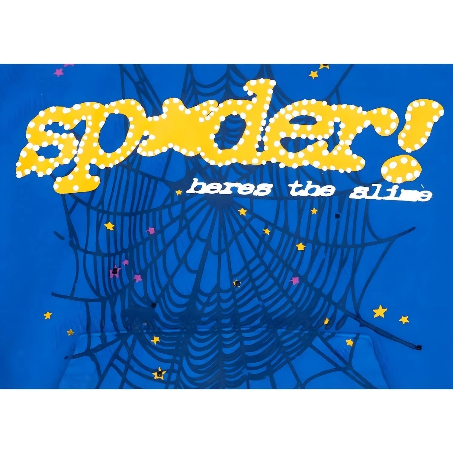 "Sp5der-Hoodie" Blue