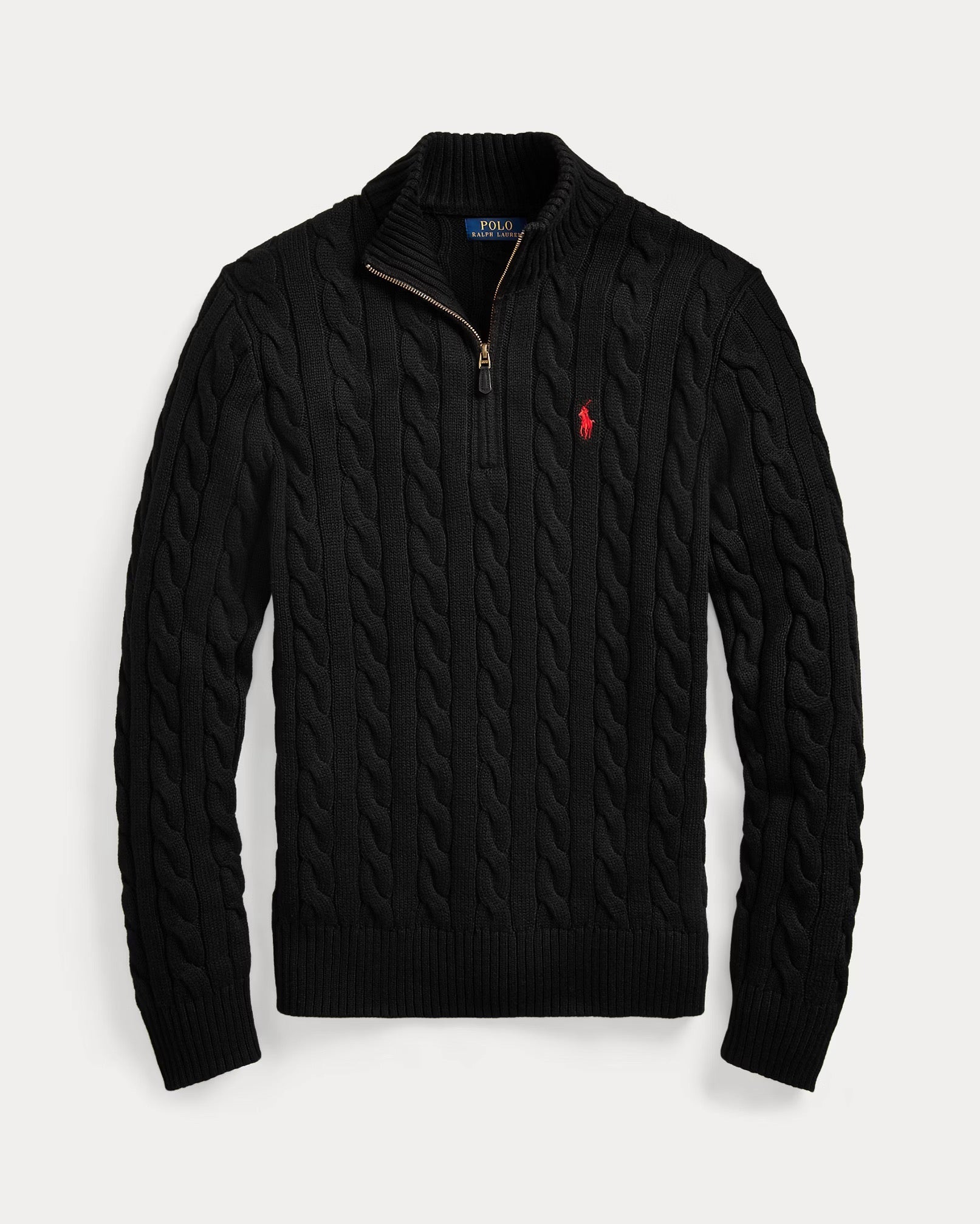 "RL" Knit Halfzip