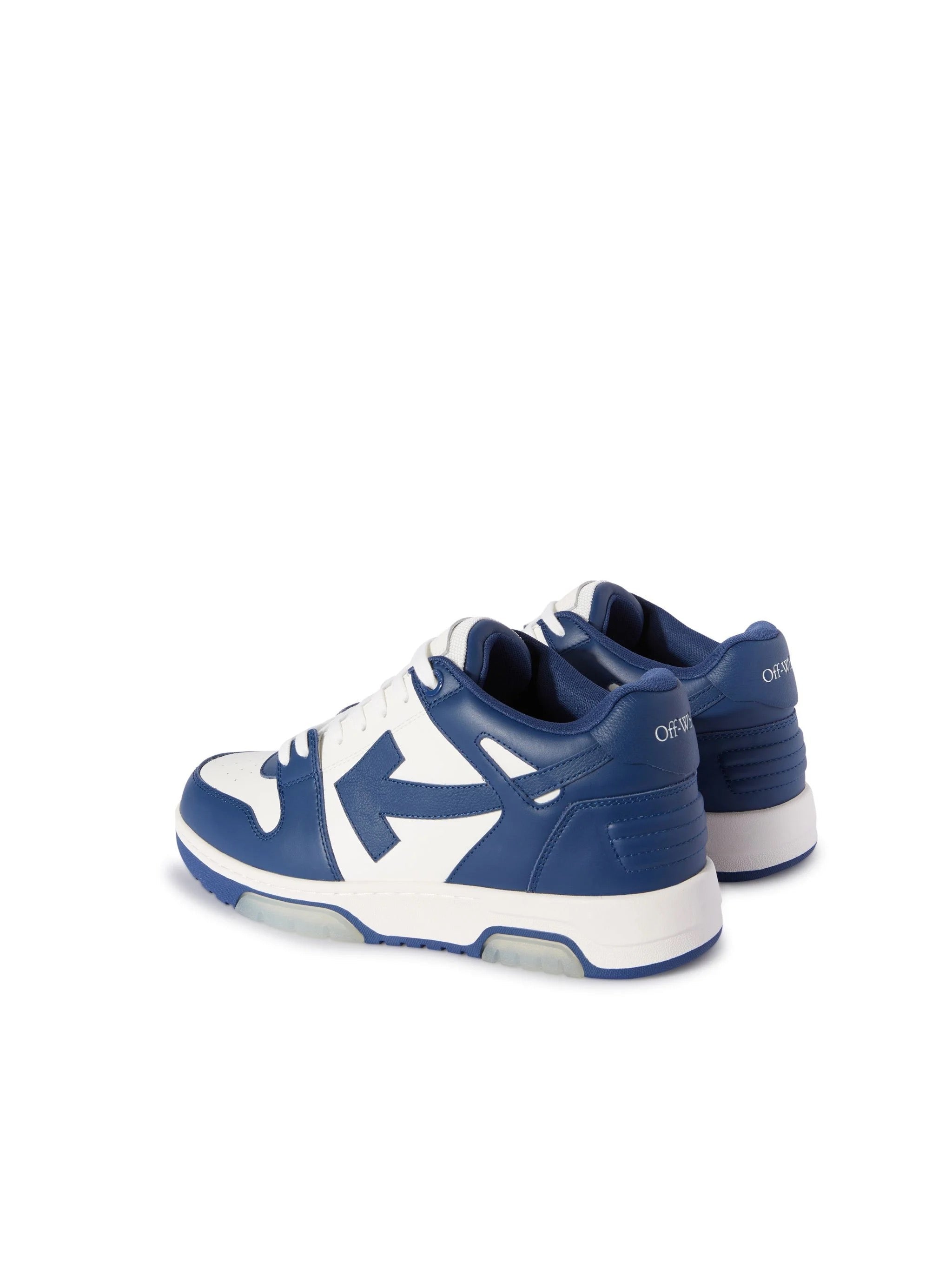 "Off-Sneaker" Blue and White