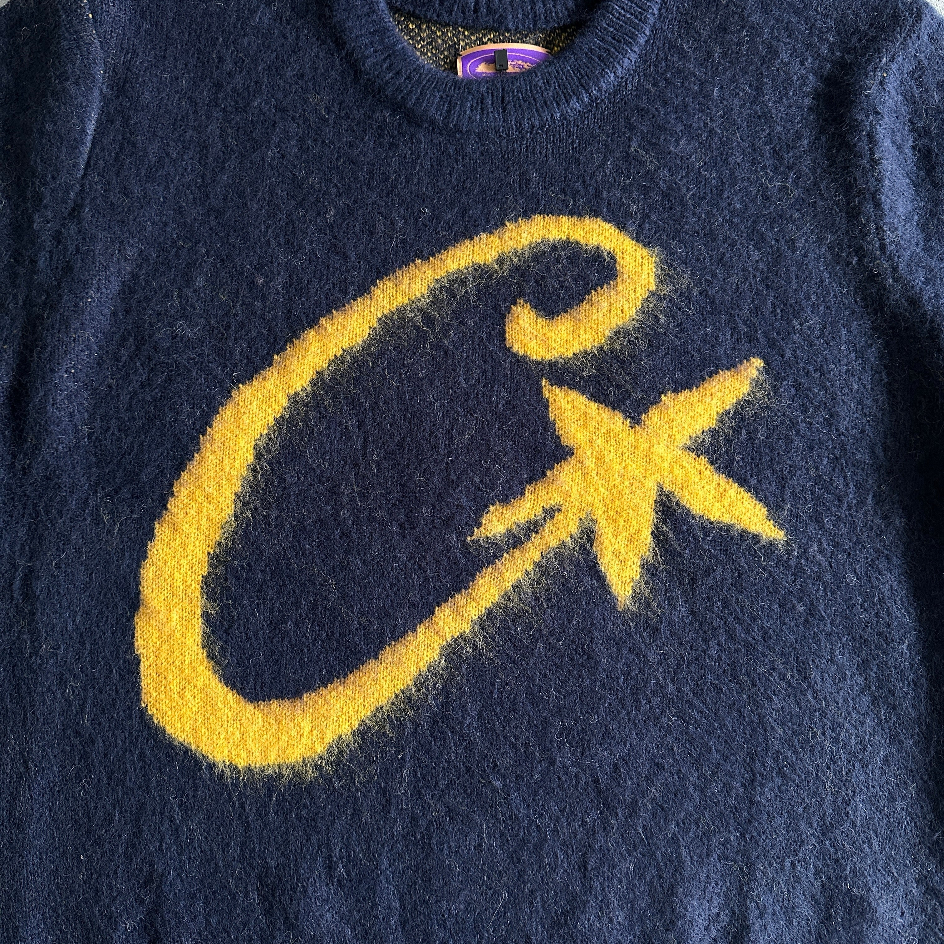 "CRTZ" Mohair Darkblue