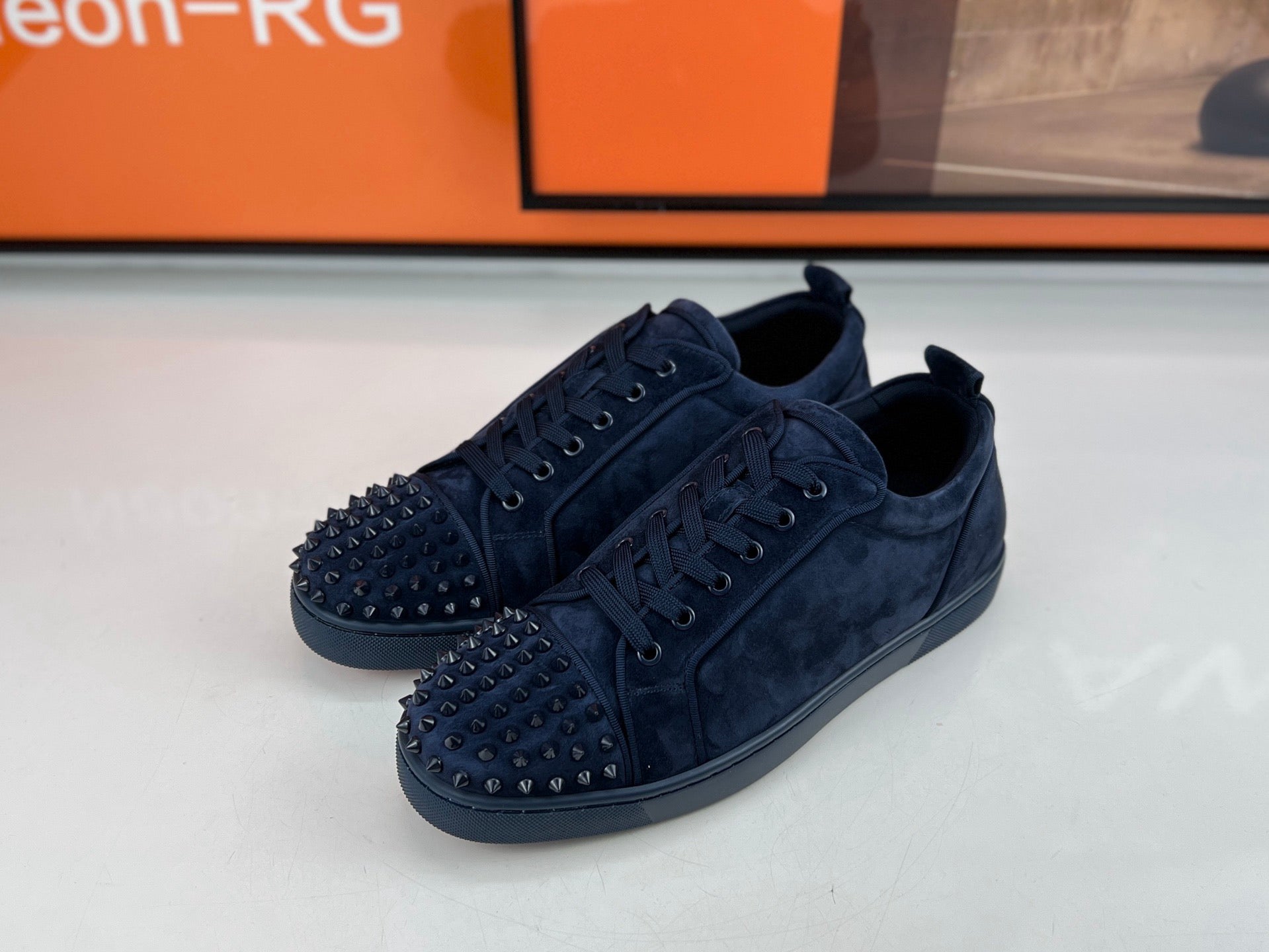 "Loubs" Sneaker with Spikes