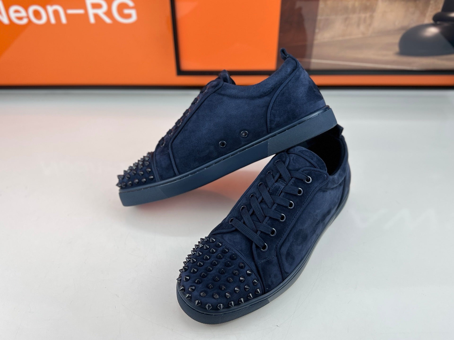 "Loubs" Sneaker with Spikes