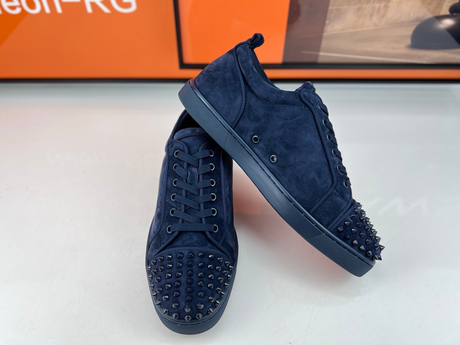 "Loubs" Sneaker with Spikes