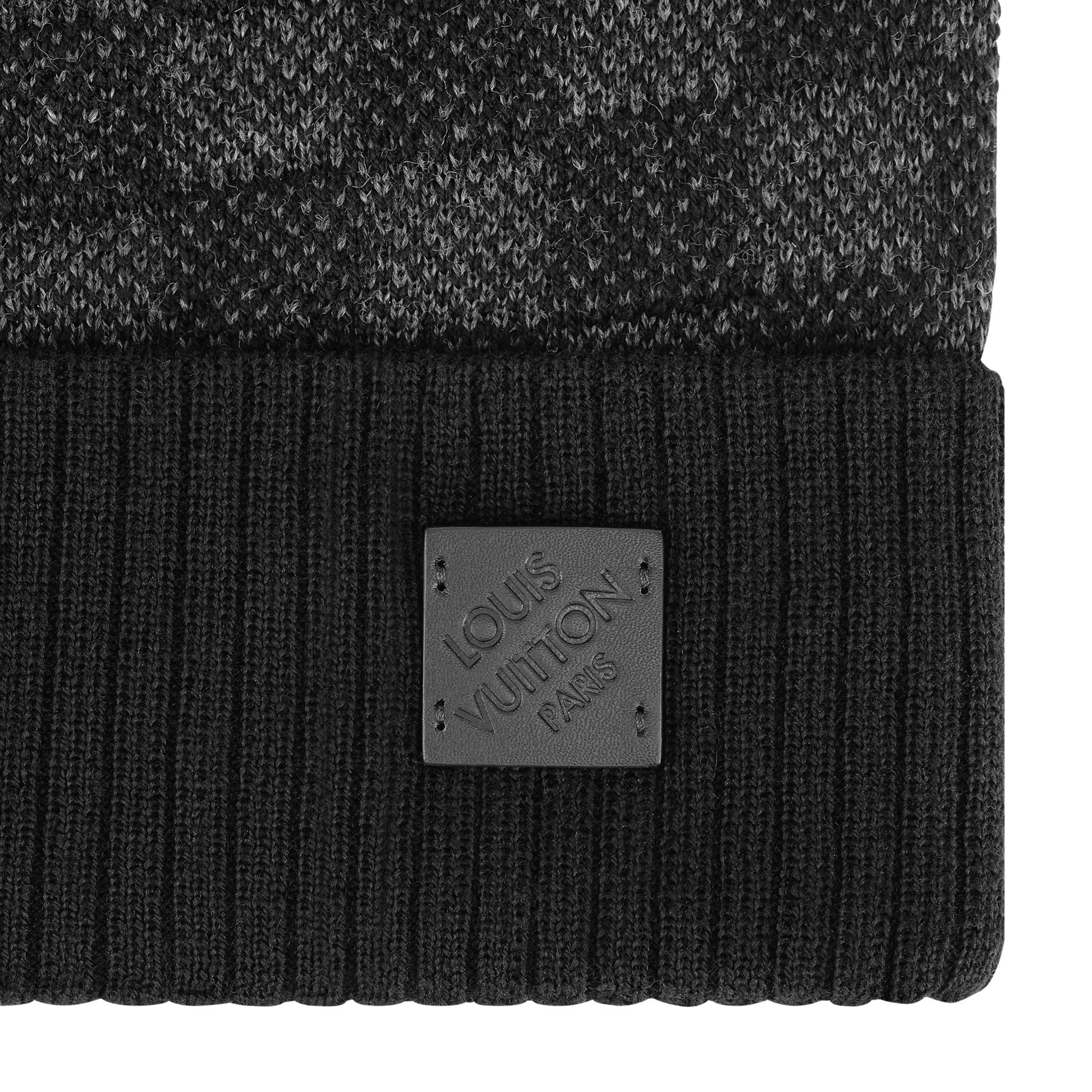 "LV" Beanie Schwarz