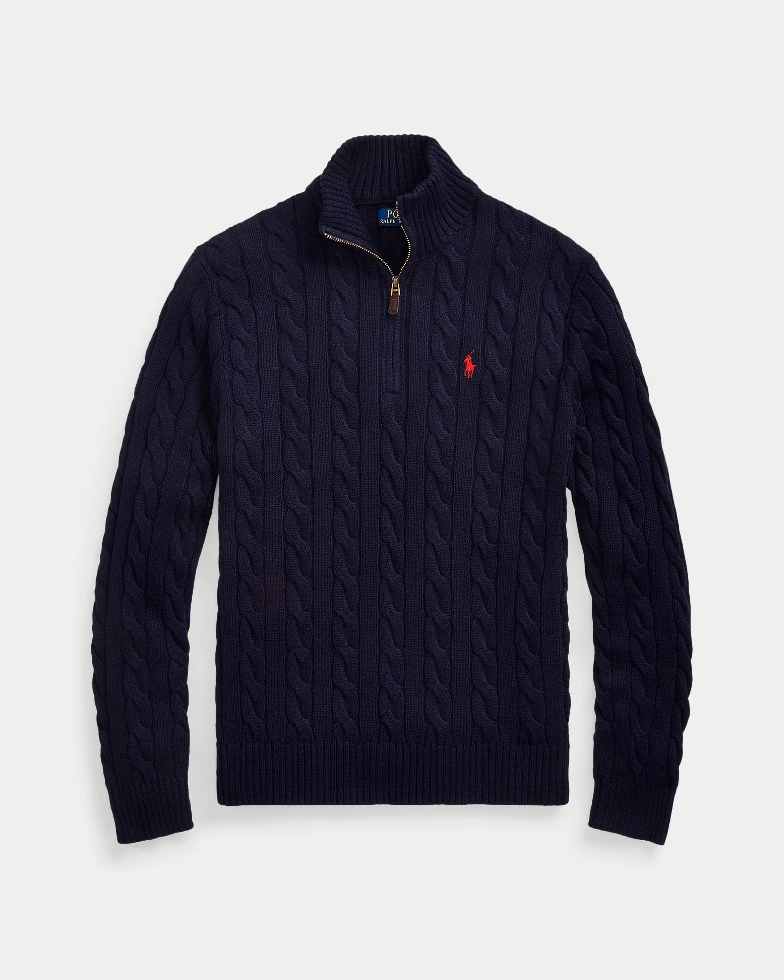 "RL" Knit Halfzip